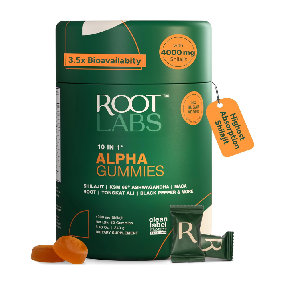 Root Labs Alpha Gummies Buy 1 Get 1 Free + Free Gifts Black Friday Sale