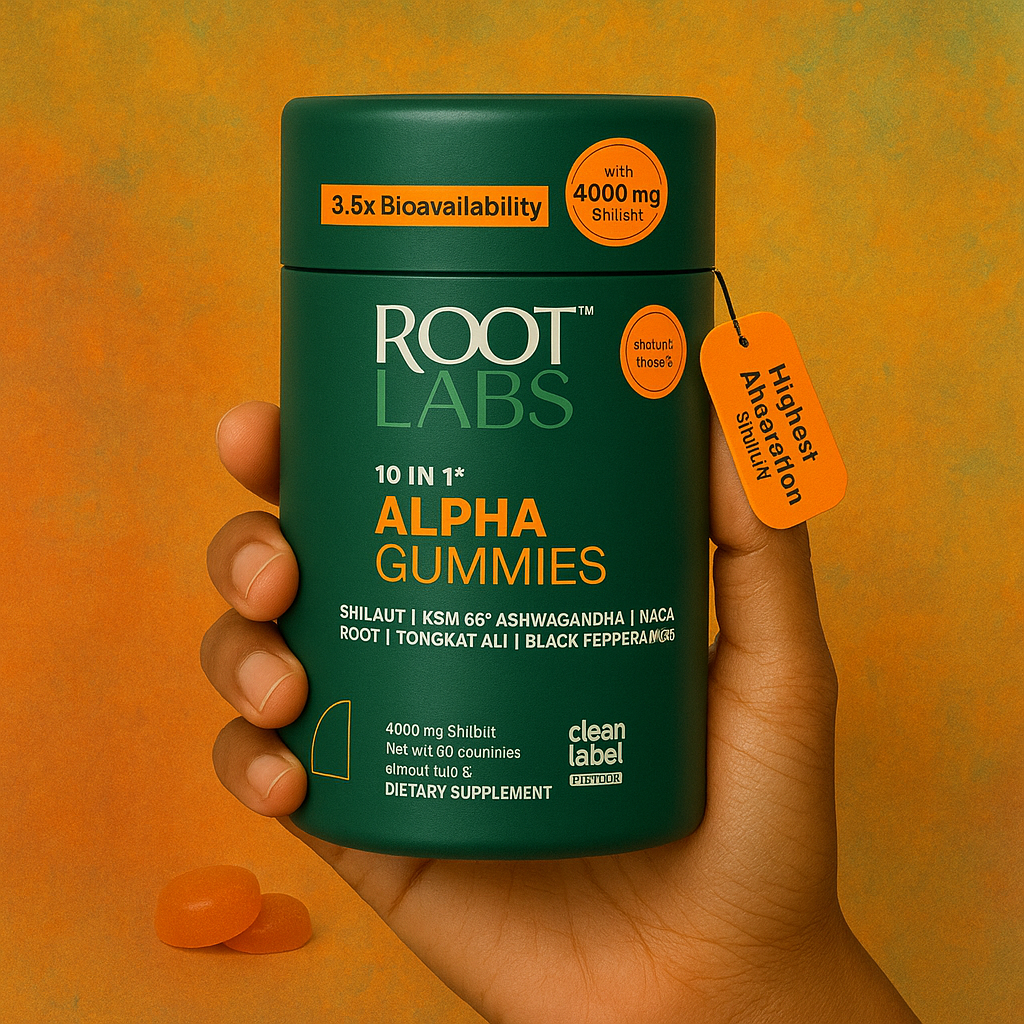 Root Labs Alpha Gummies Buy 1 Get 1 Free + Free Gifts Black Friday Sale